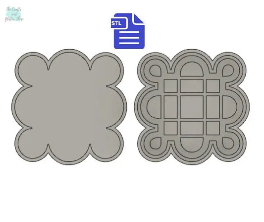 Samhain Bath Bomb Mold STL File - for 3D printing - FILE ONLY - Samhain Symbol Bath Bomb Press - Shower Steamer Mould - Tray Trinket Dish - The Crafts and Glitter Shop