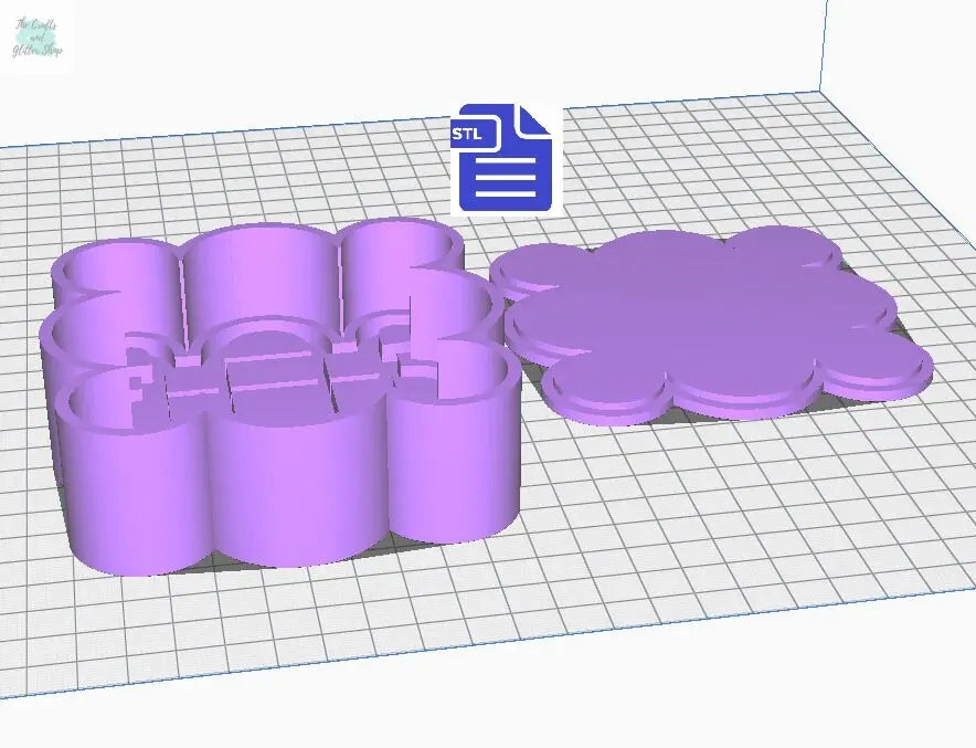 Samhain Bath Bomb Mold STL File - for 3D printing - FILE ONLY - Samhain Symbol Bath Bomb Press - Shower Steamer Mould - Tray Trinket Dish - The Crafts and Glitter Shop