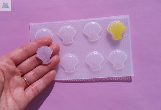 Sea Shell Plastic Mold The Crafts and Glitter Shop