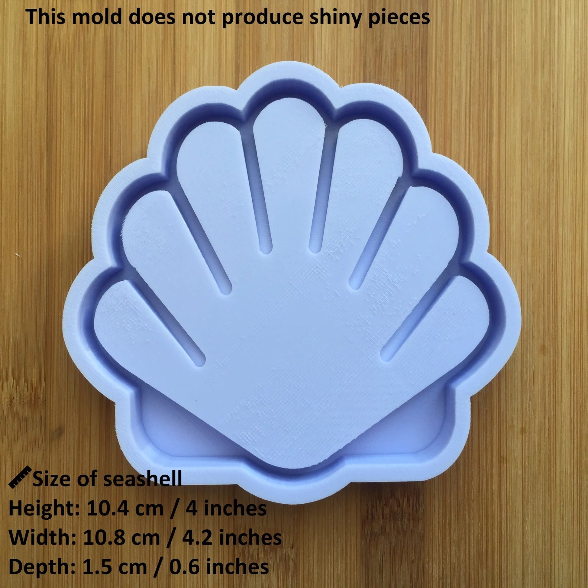 Seashell Silicone Mold The Crafts and Glitter Shop
