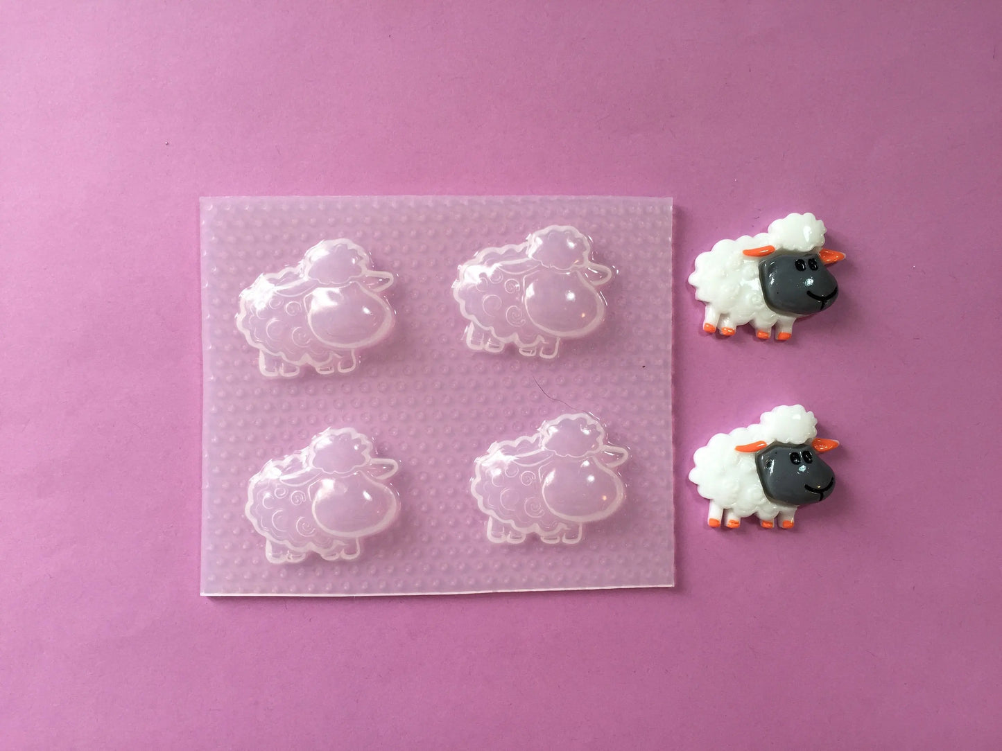 Sheep Plastic Mold The Crafts and Glitter Shop