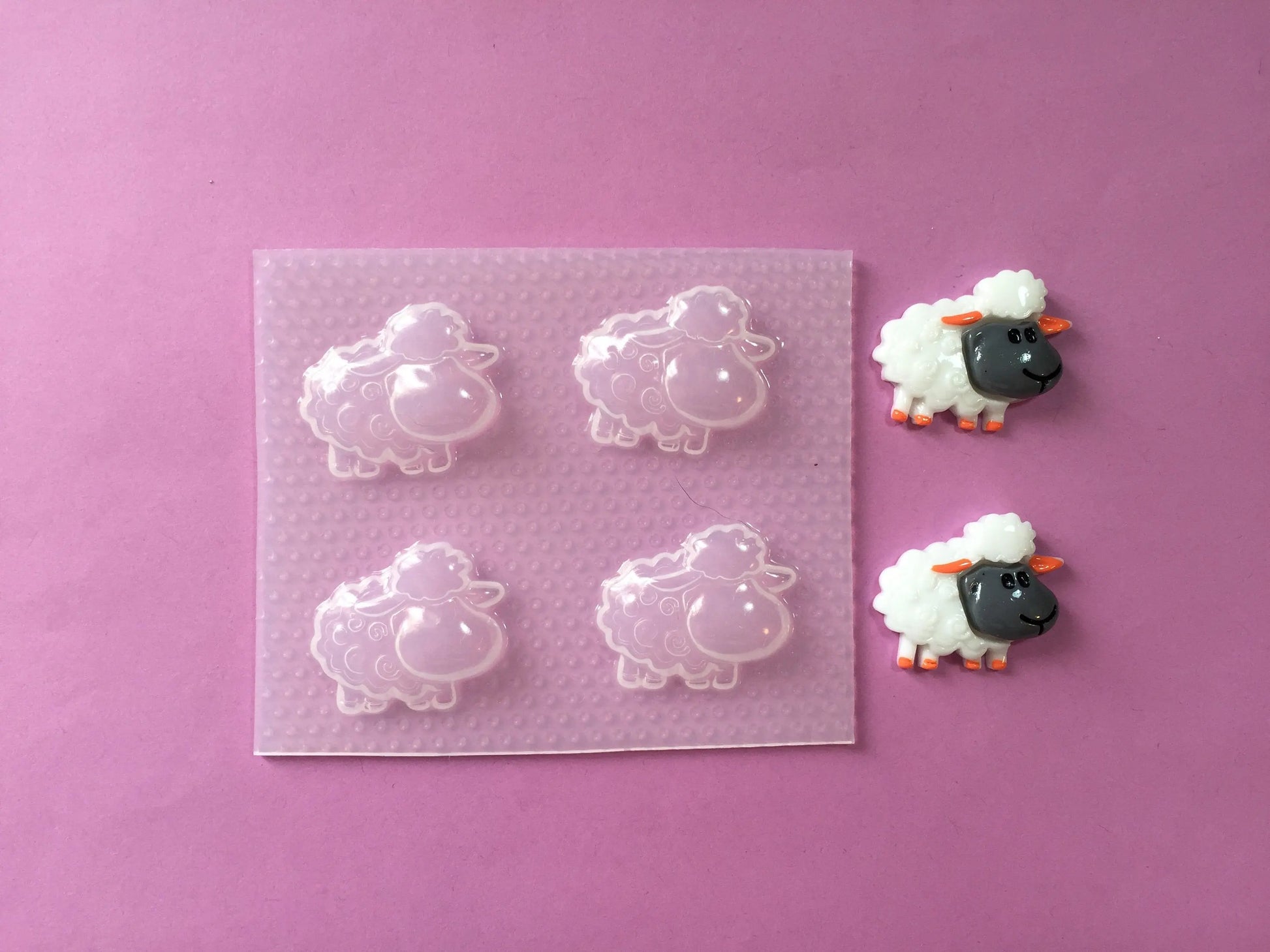Sheep Plastic Mold The Crafts and Glitter Shop