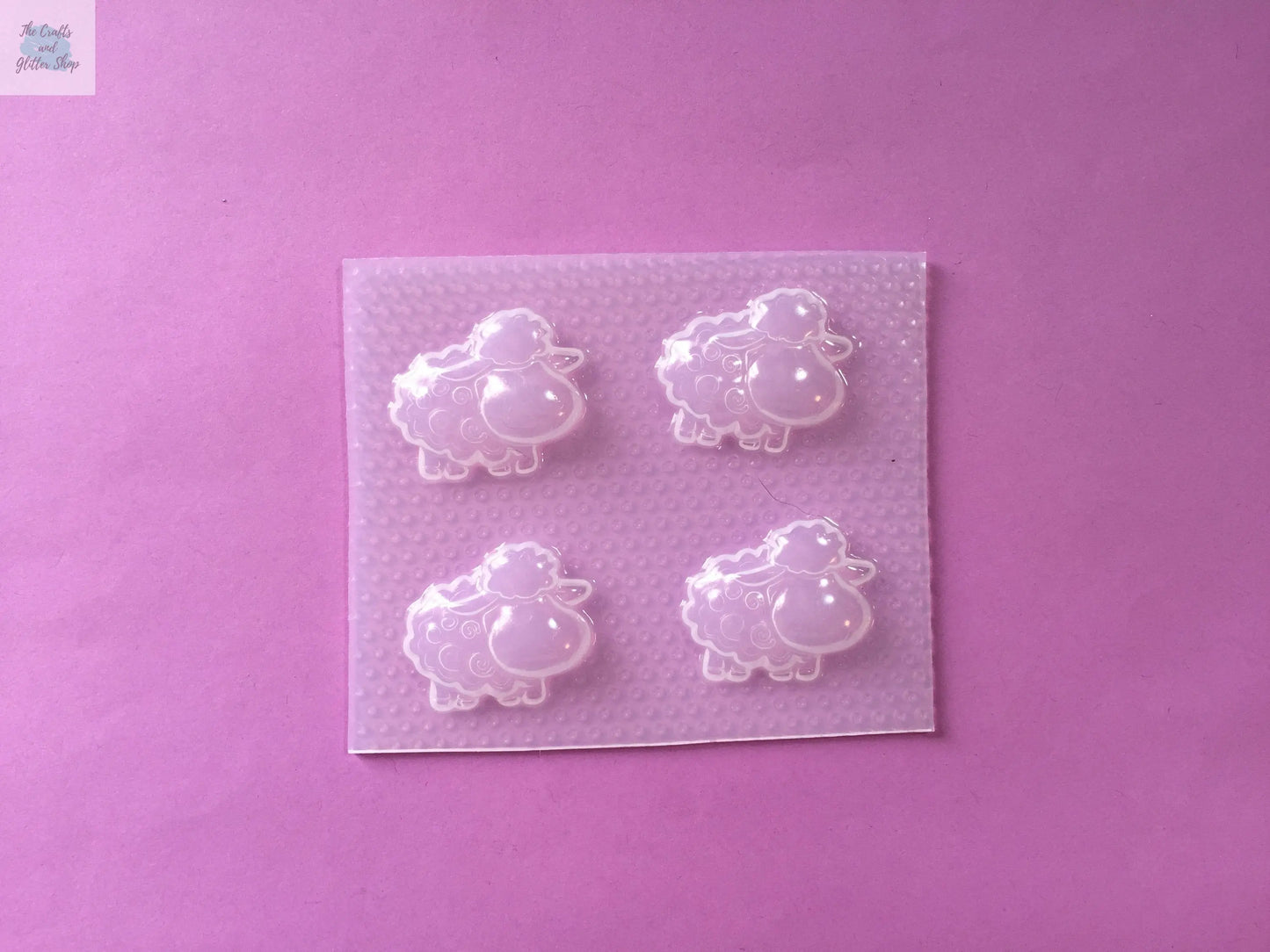 Sheep Plastic Mold The Crafts and Glitter Shop