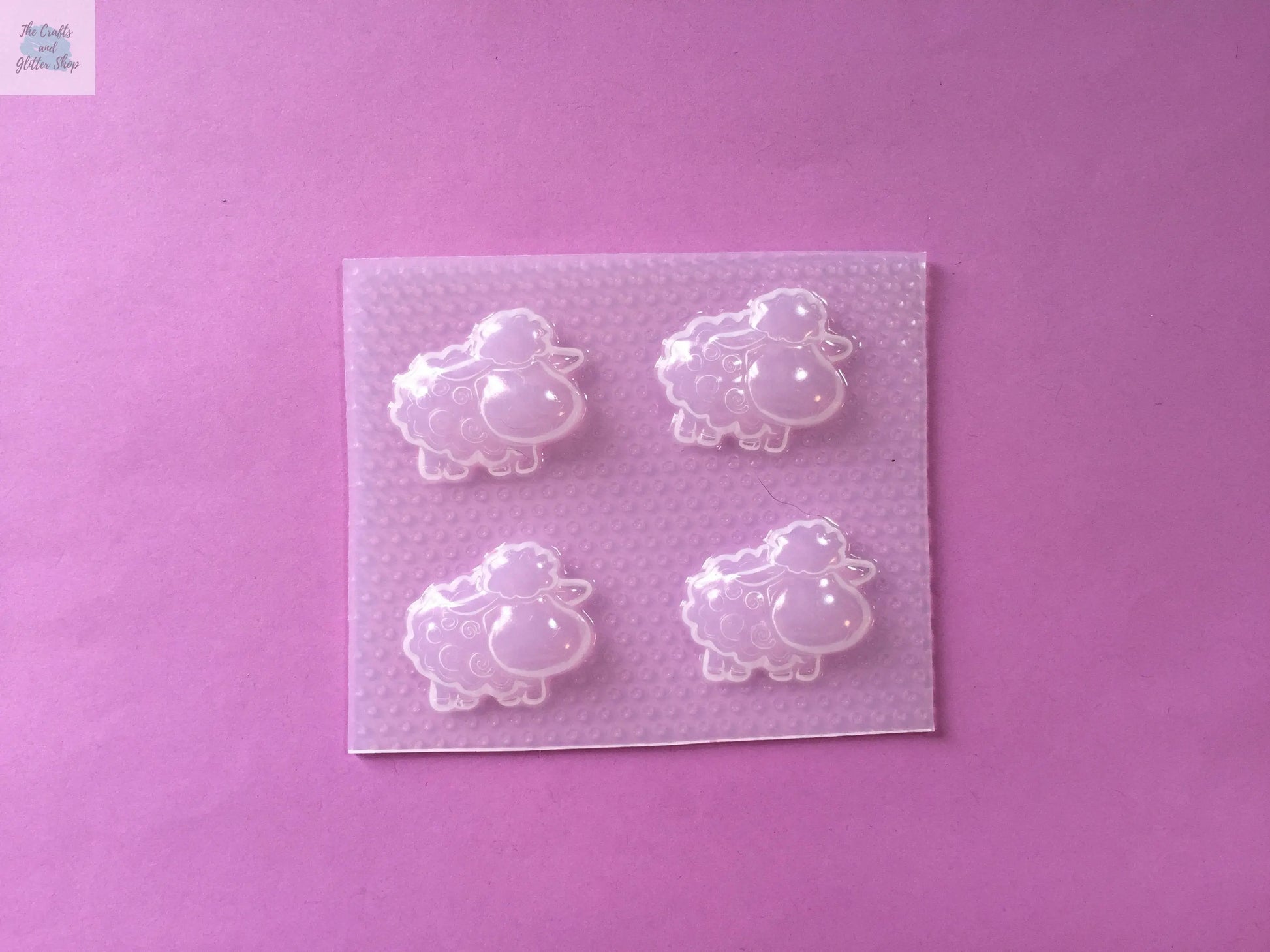 Sheep Plastic Mold The Crafts and Glitter Shop
