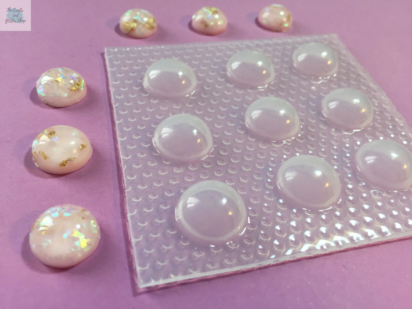 Small 3D Circle Dome Plastic Mold