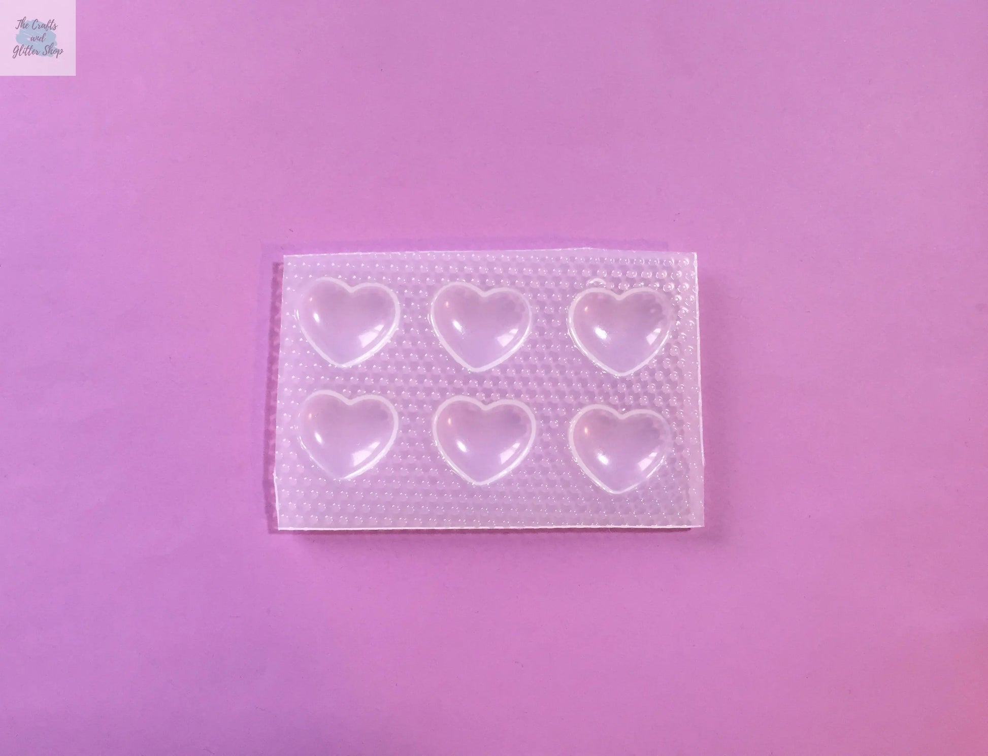 Small Bubble Heart Mold The Crafts and Glitter Shop