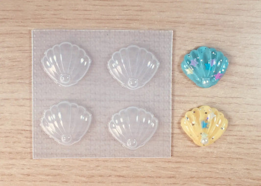 Small Bubble Seashell Plastic Mold