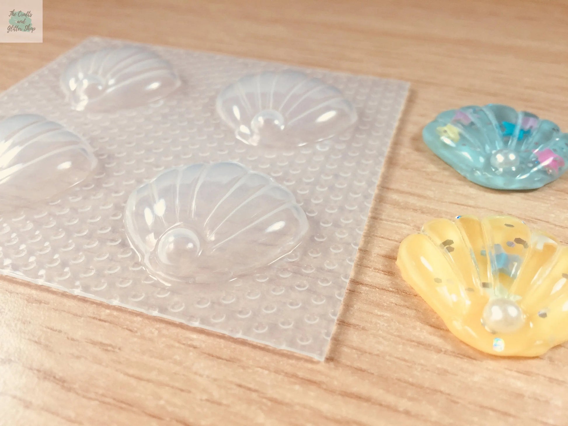 Small Bubble Seashell Plastic Mold