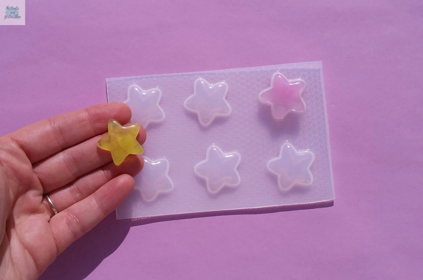 Small Bubble Star Plastic Mold