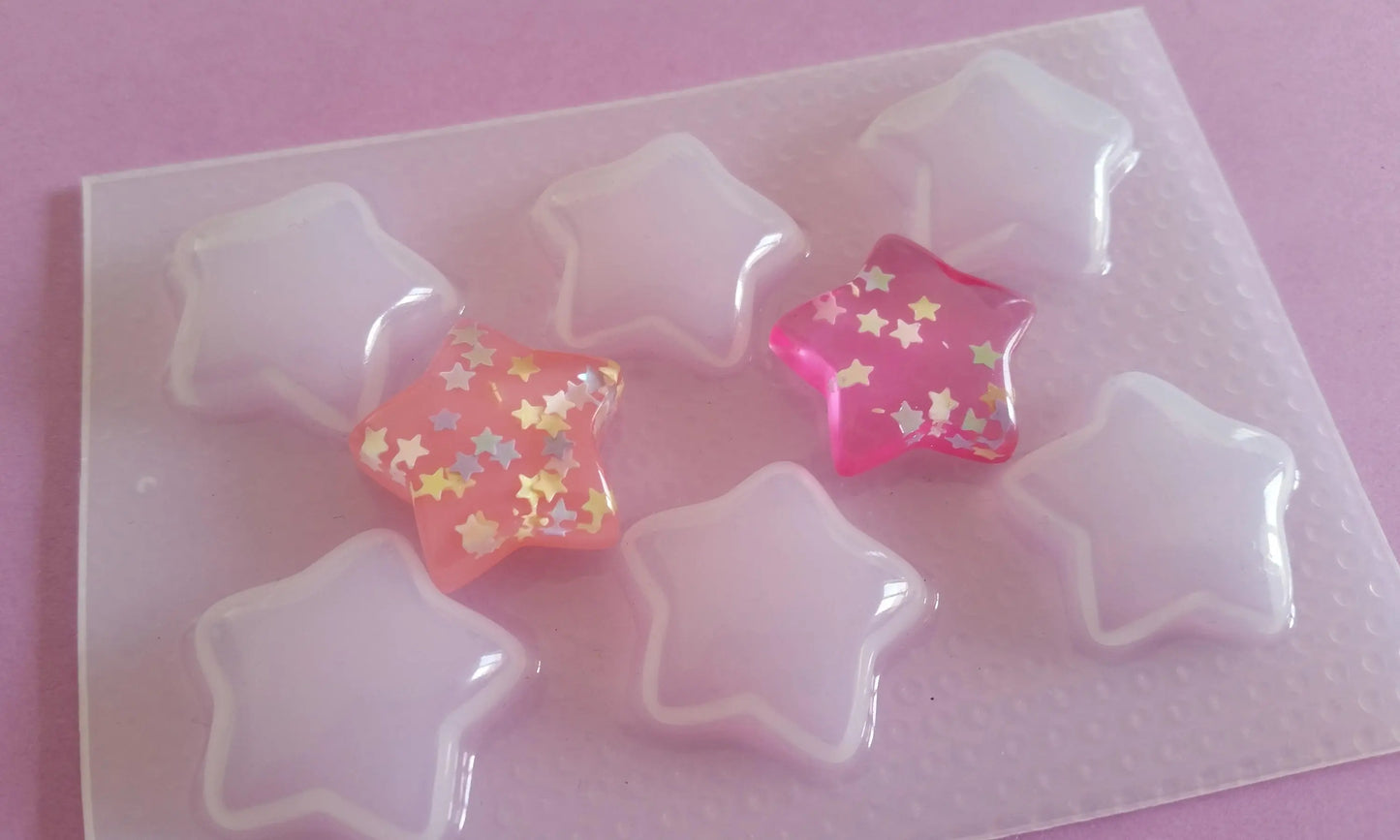 Small Bubble Star Plastic Mold