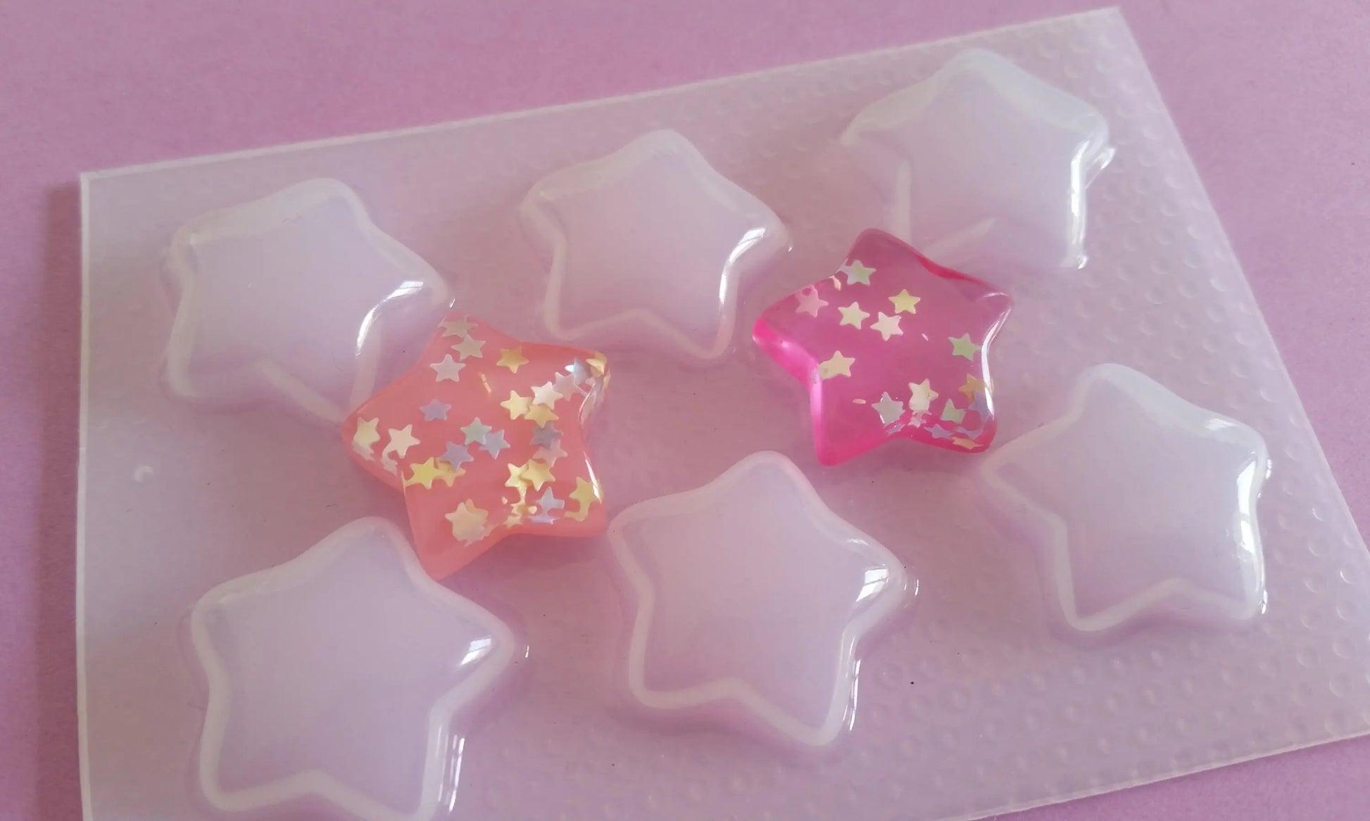 Small Bubble Star Plastic Mold