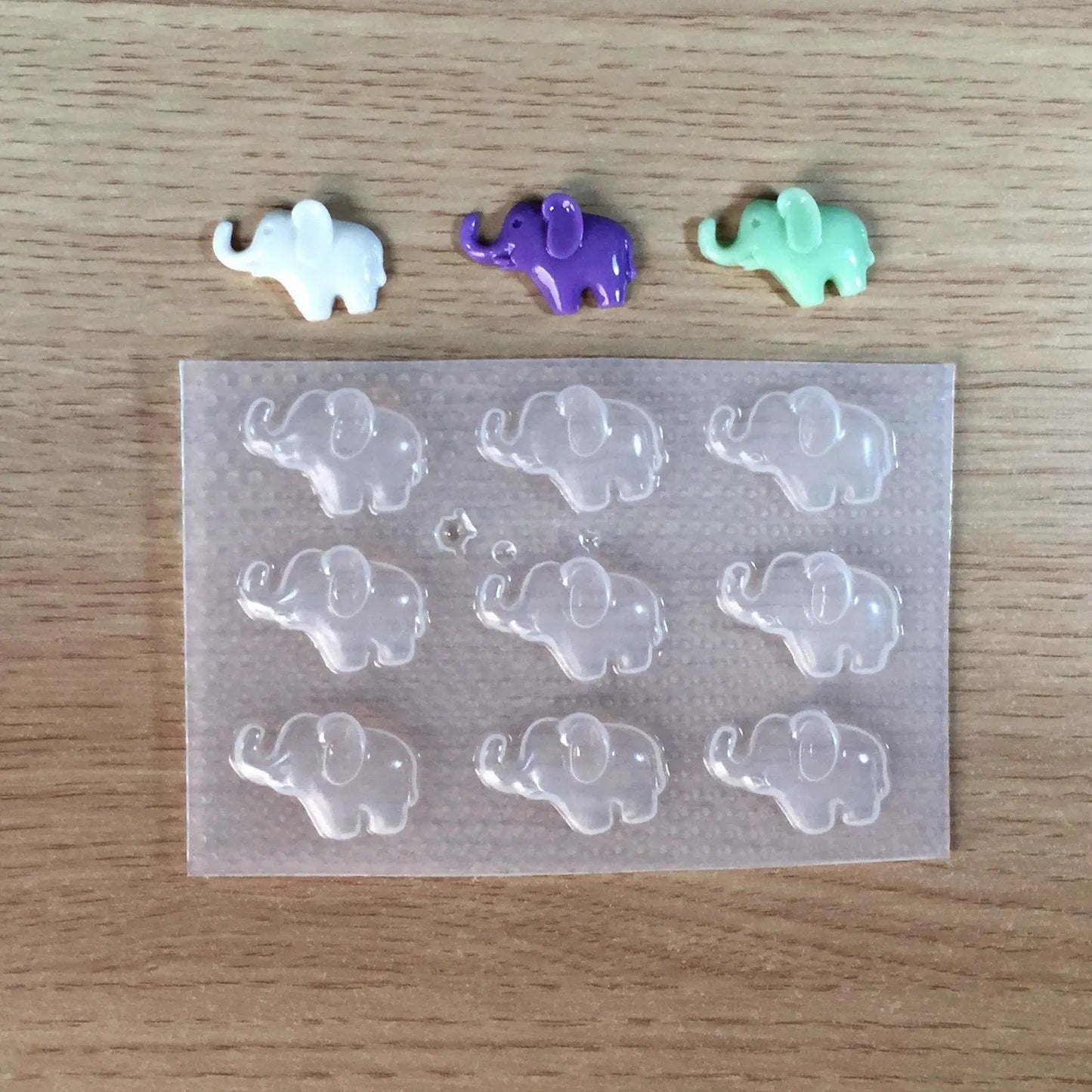 Small Elephant Plastic Mold