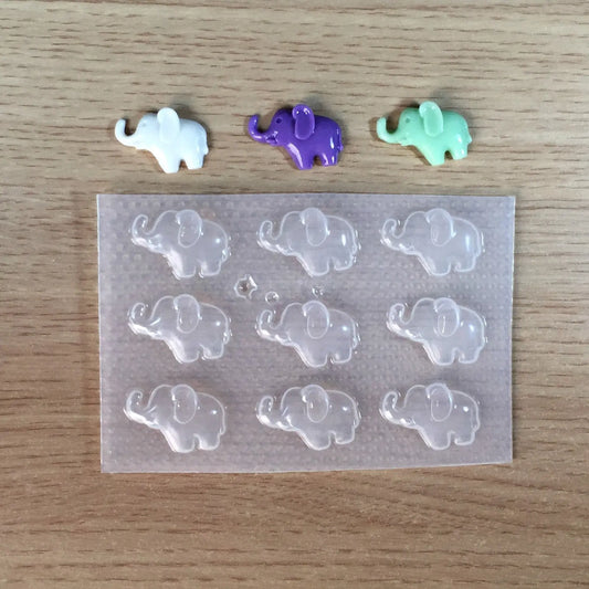 Small Elephant Plastic Mold