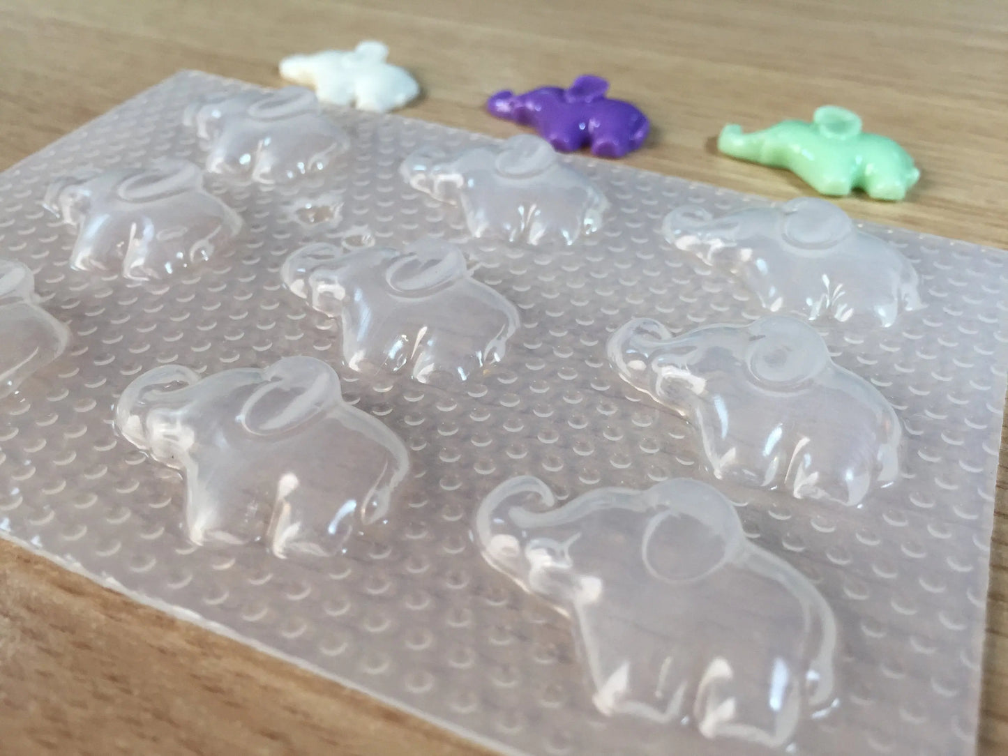 Small Elephant Plastic Mold