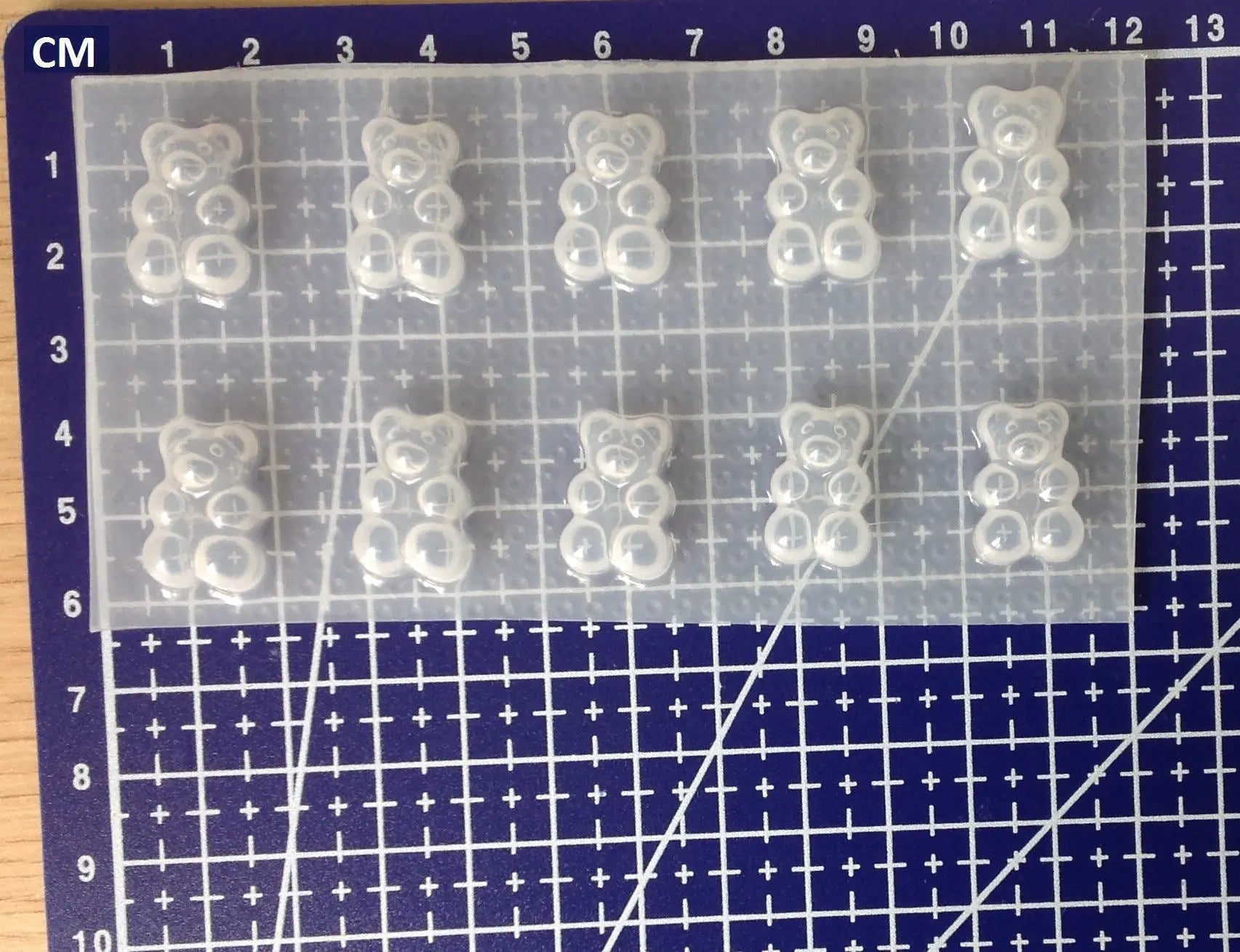 Small Gummy Bears Plastic Mold