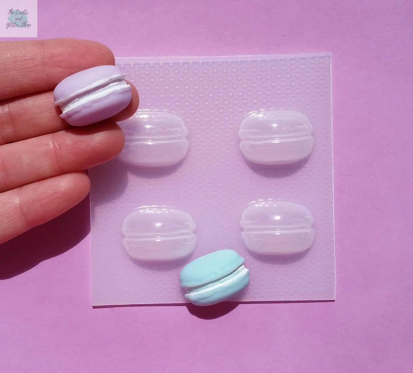 Small Half Macron Plastic Mold