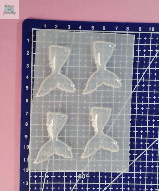 Small Mermaid Tail Plastic Mold