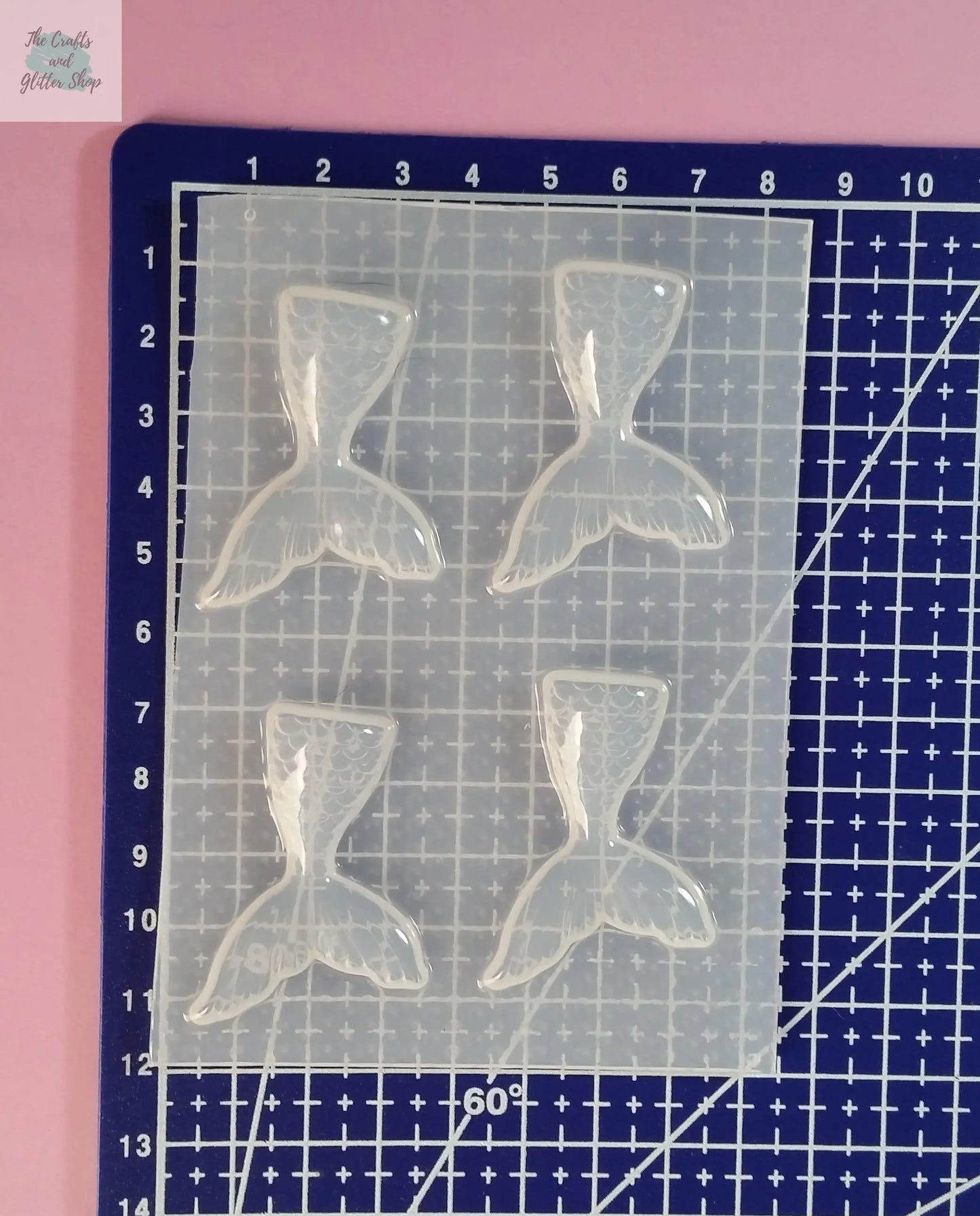 Small Mermaid Tail Plastic Mold