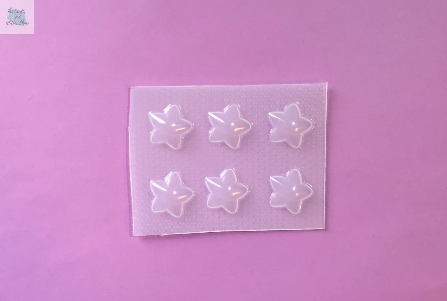 Small Puffy Stars Plastic Mold