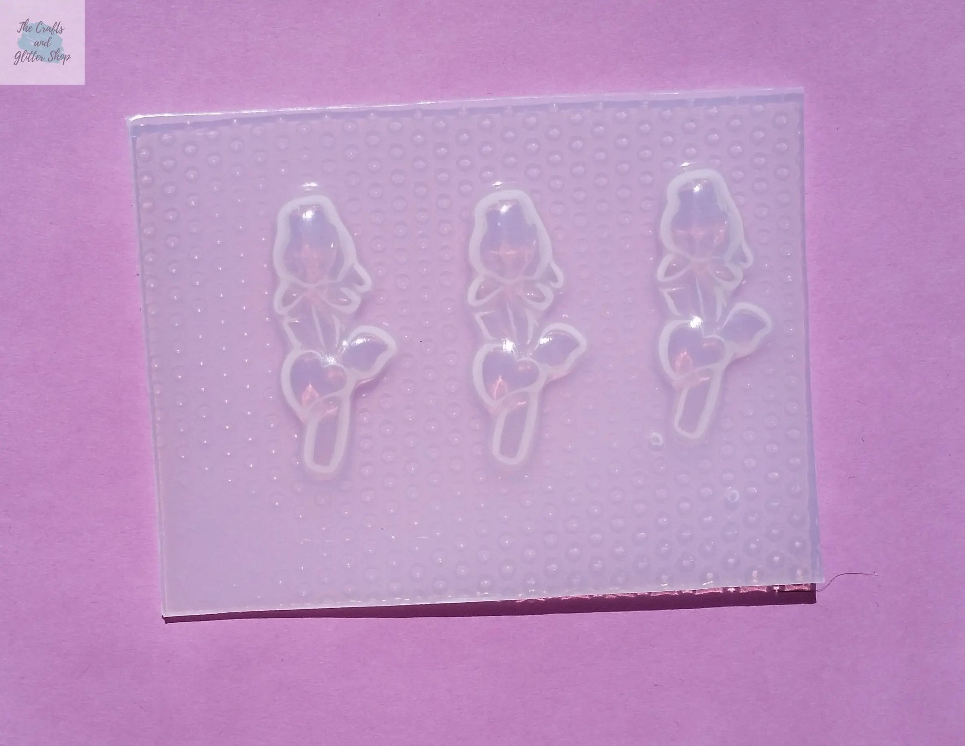 Small Rose Plastic Mold