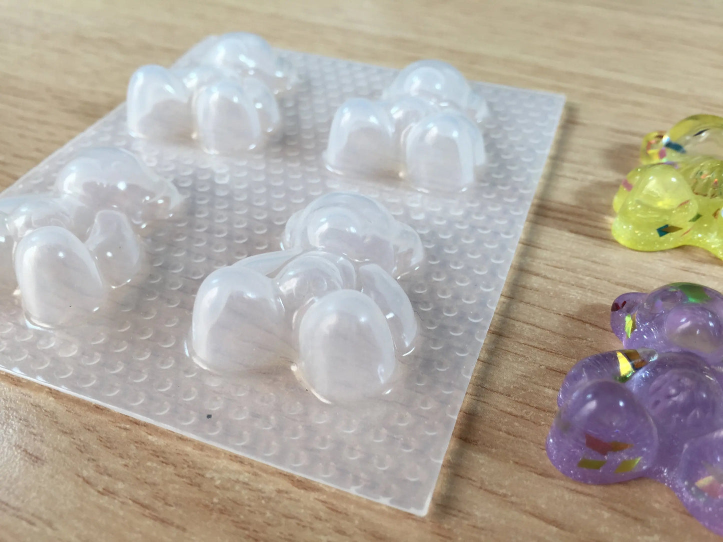 Small Teddy Bear Plastic Mold