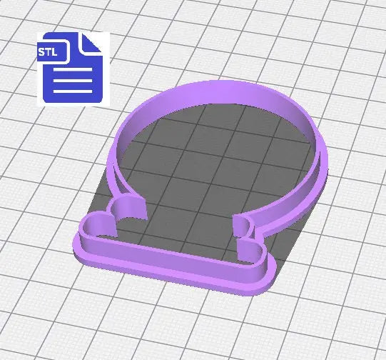 Snow Globe Cookie Cutter STL File - for 3D printing - FILE ONLY - Instant Digital Download - The Crafts and Glitter Shop