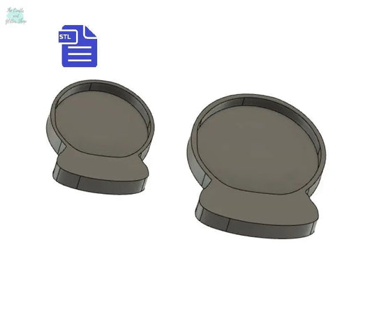 Snow Globe Shaker STL File - for 3D printing - FILE ONLY - The Crafts and Glitter Shop