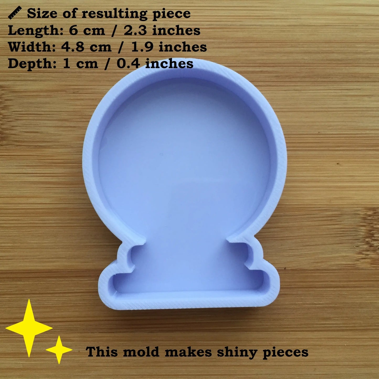 Snow Globe Silicone Mold The Crafts and Glitter Shop