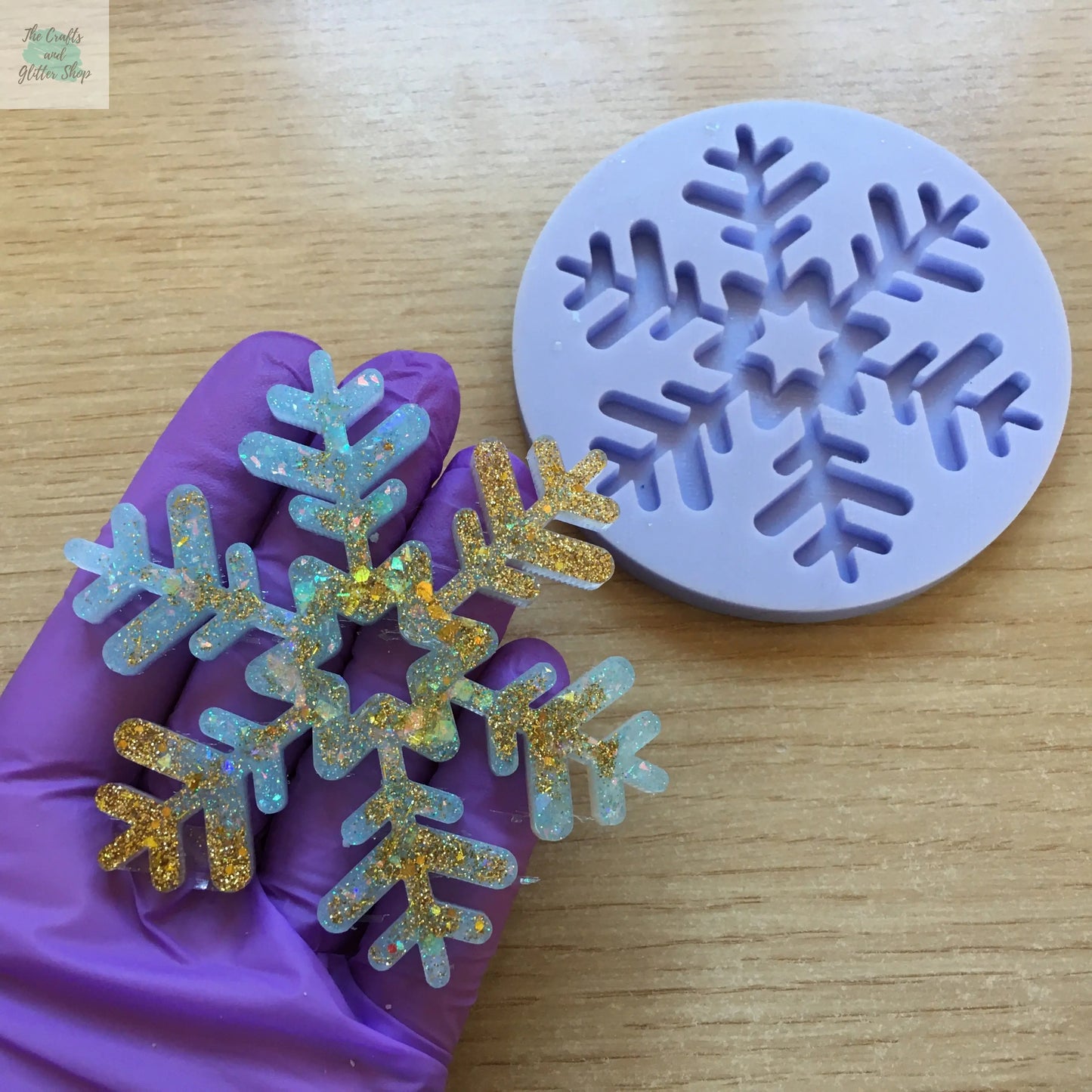 Snowflake Silicone Mold - The Crafts and Glitter Shop