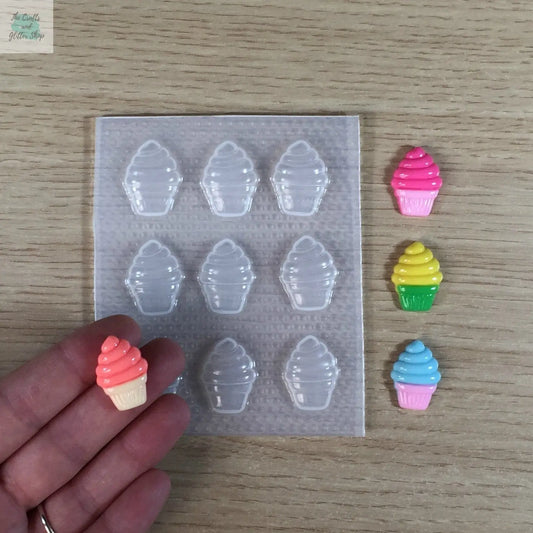 Soft Ice Cream Plastic Mold
