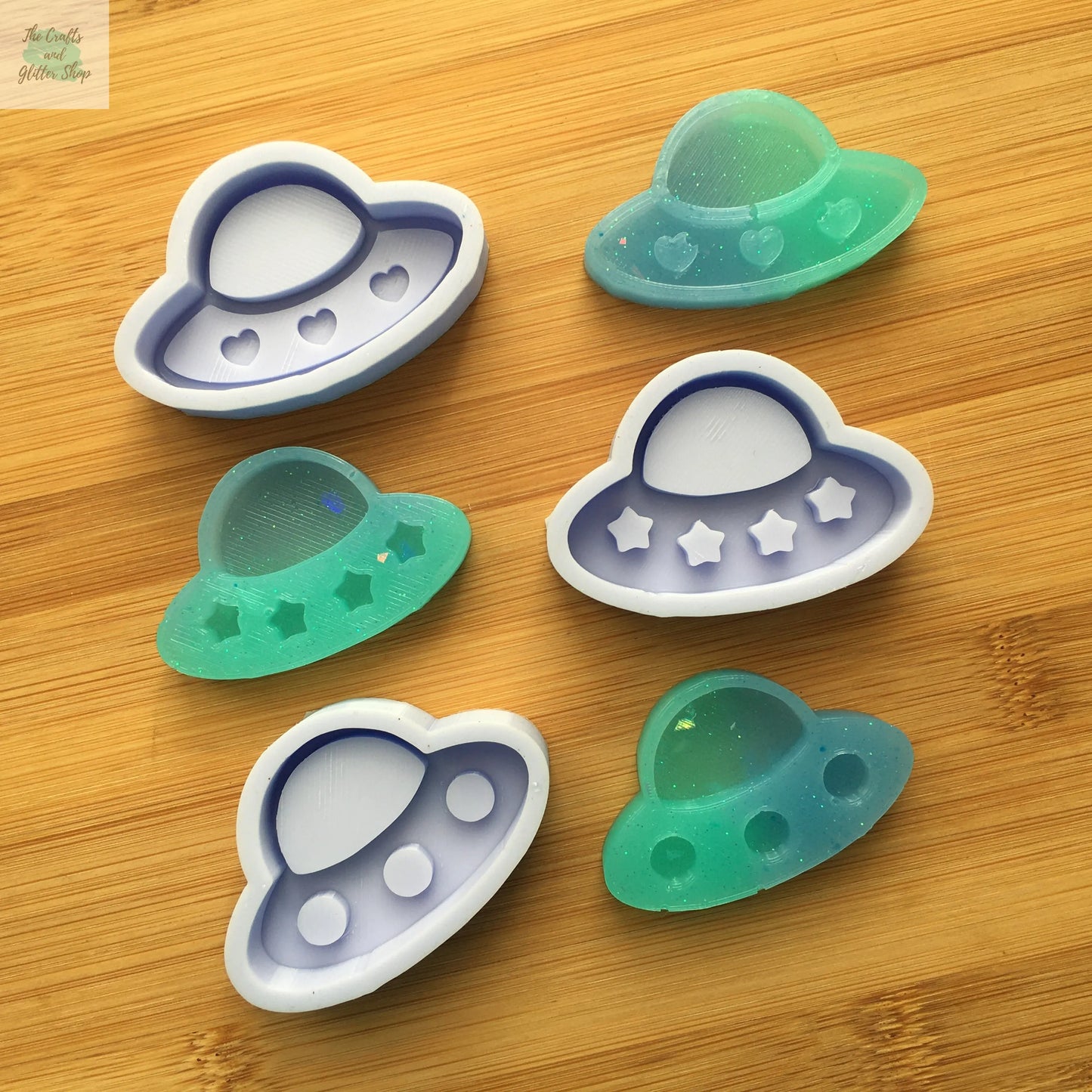 Spaceship Silicone Mold - The Crafts and Glitter Shop