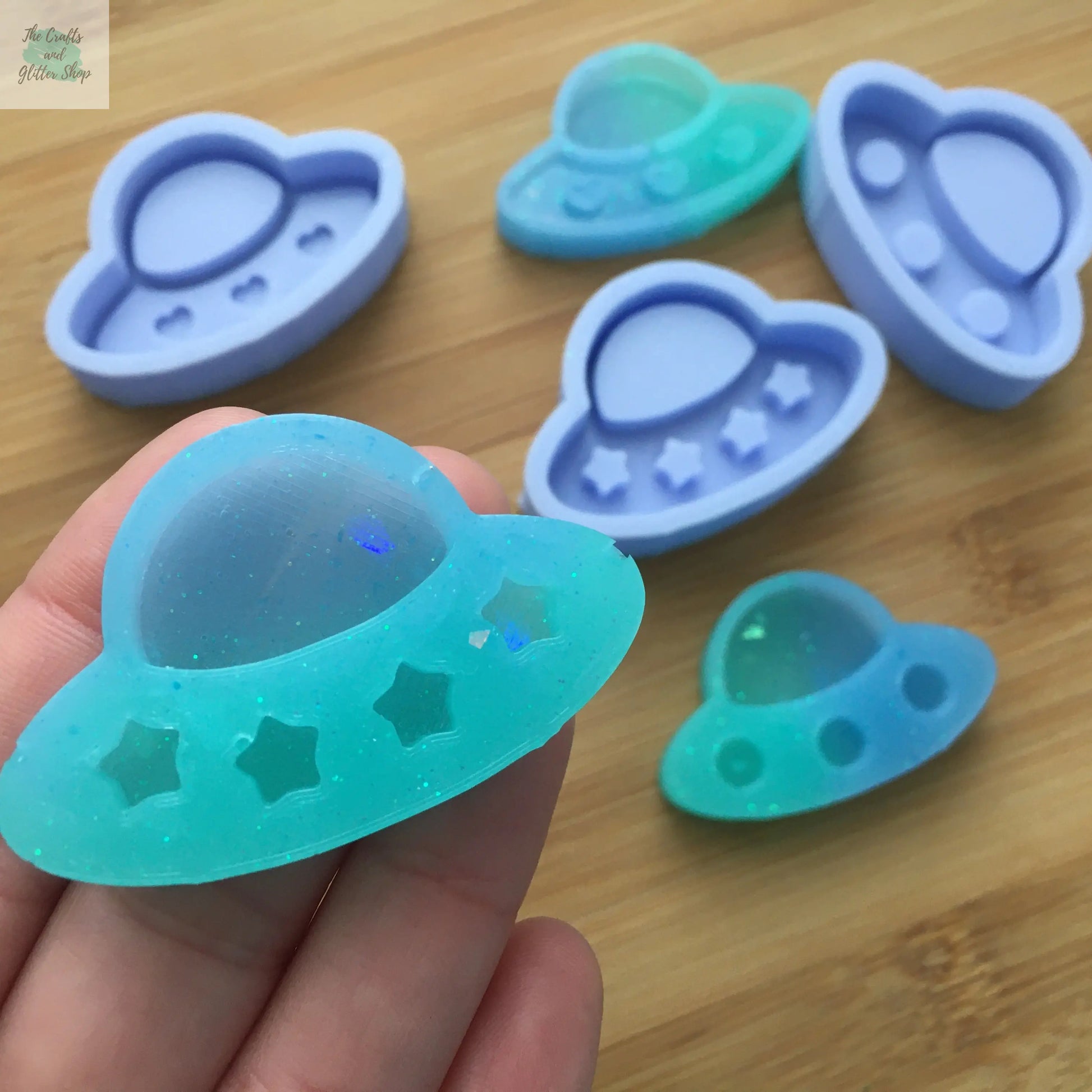 Spaceship Silicone Mold - The Crafts and Glitter Shop