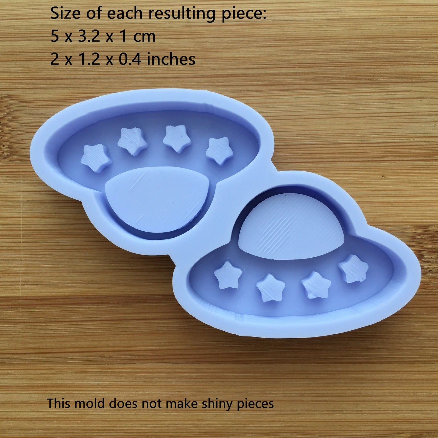 Spaceship Silicone Mold - The Crafts and Glitter Shop