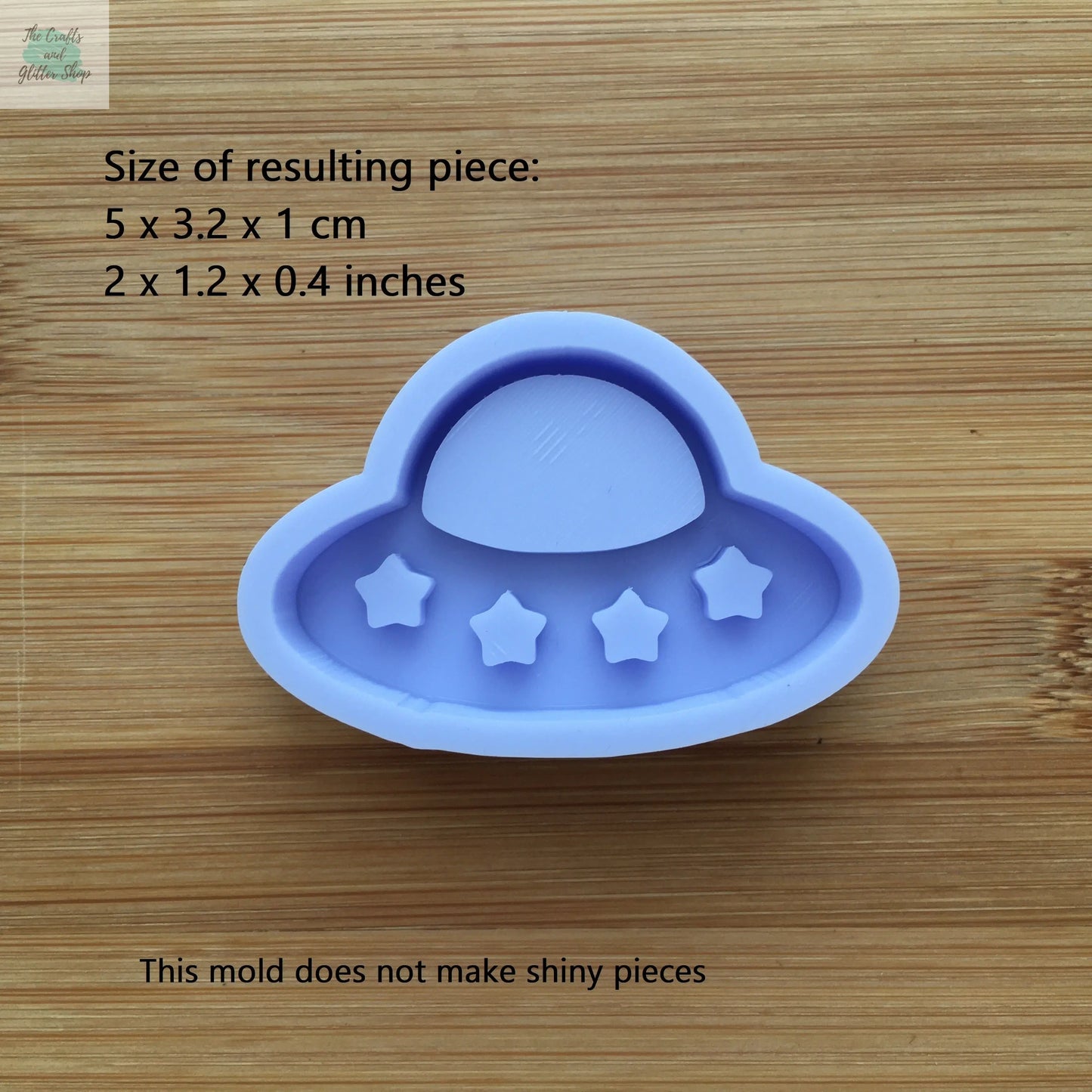 Spaceship Silicone Mold - The Crafts and Glitter Shop