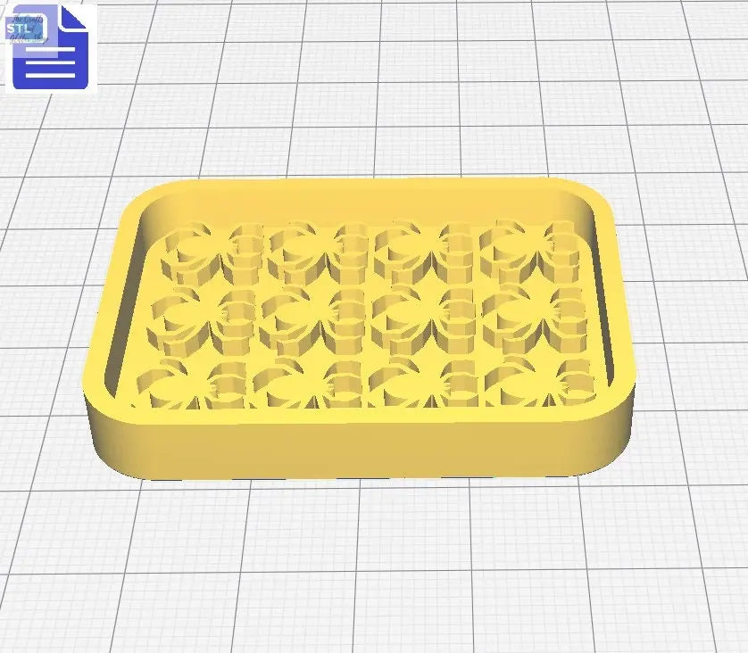 Spider Silicone Mold Tray STL File - for 3D printing - FILE ONLY - to make your own silicone mold - diy freshies mold - The Crafts and Glitter Shop
