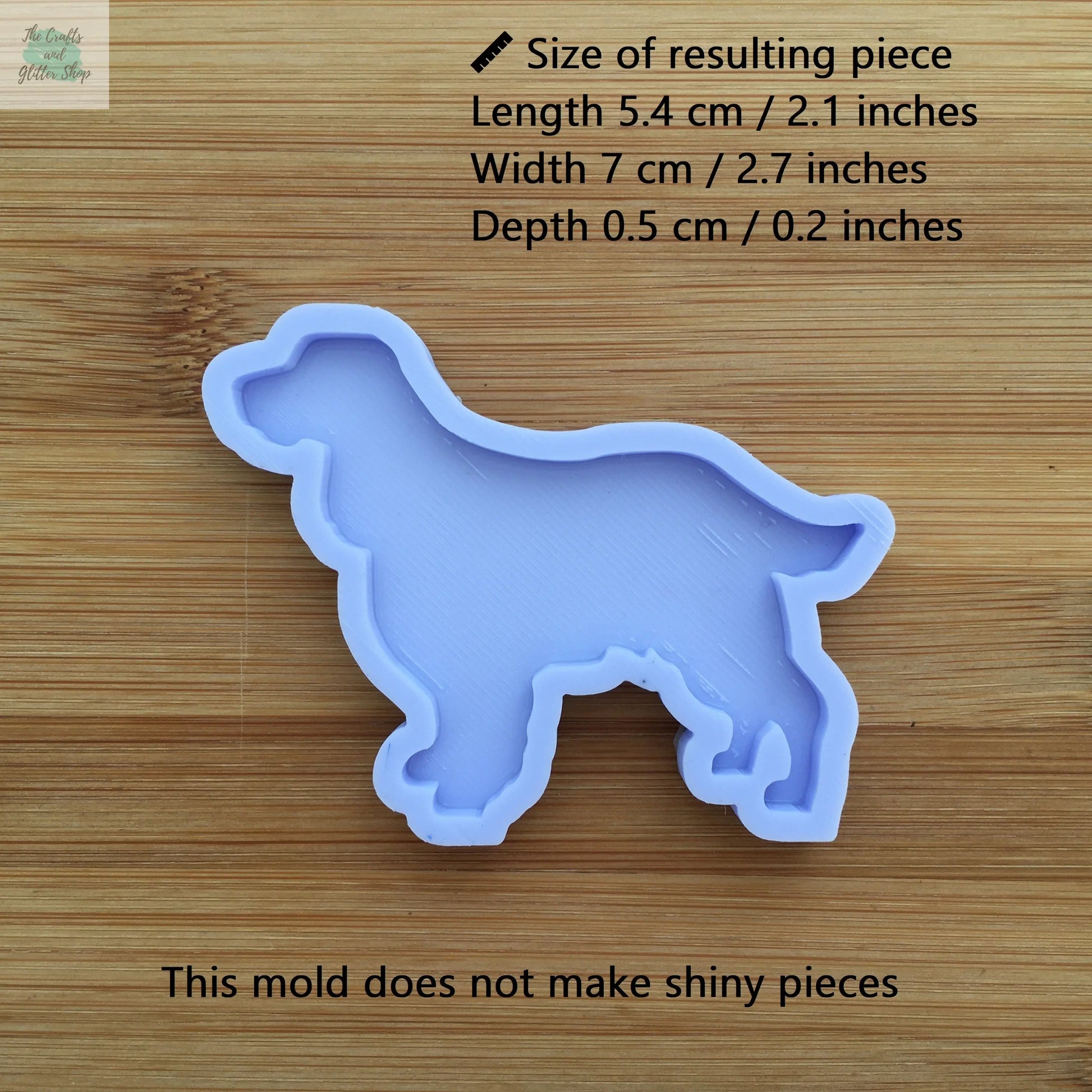 Springer Spaniel Silicone Mold - The Crafts and Glitter Shop
