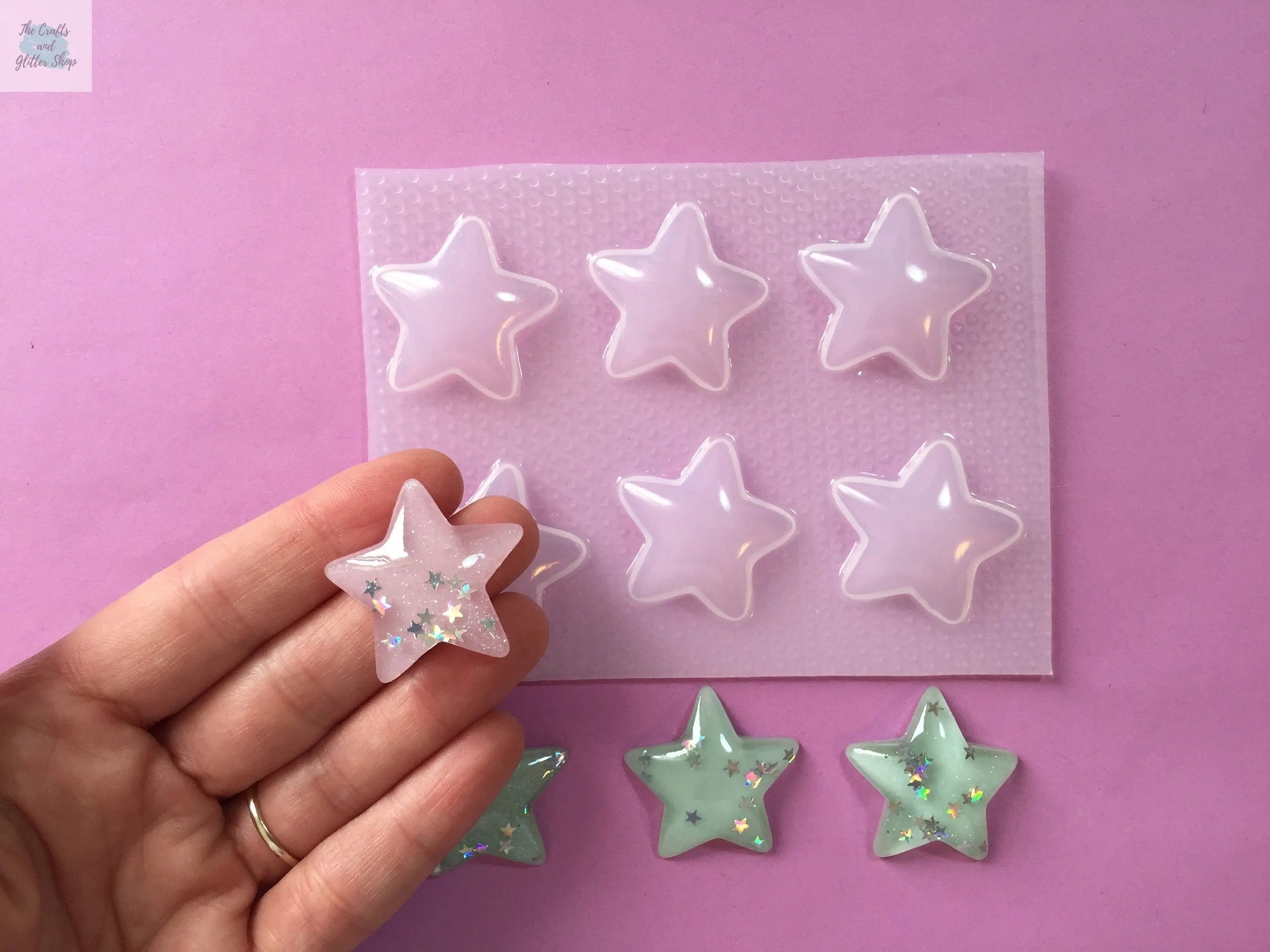 Star Plastic Mold The Crafts and Glitter Shop
