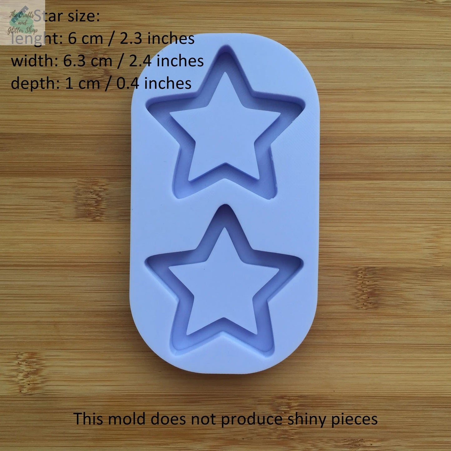 Star Shaker Silicone Mold The Crafts and Glitter Shop