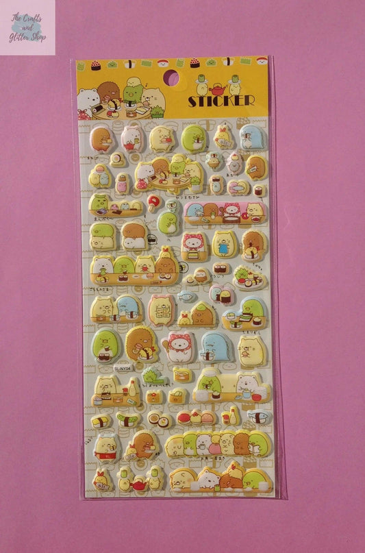 Sumikko Gurashi Puffy Stickers