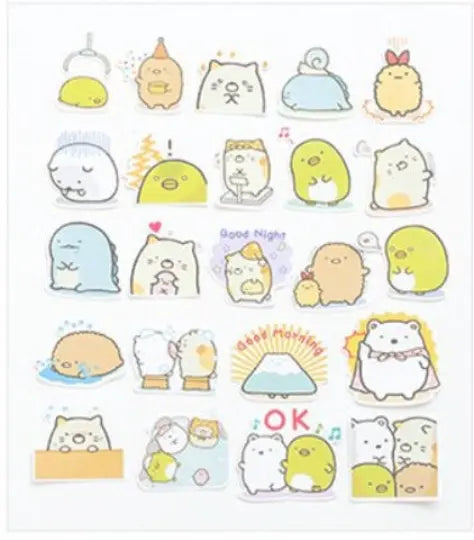 Sumikko Gurashi Sticker Flakes - 25 pieces The Crafts and Glitter Shop