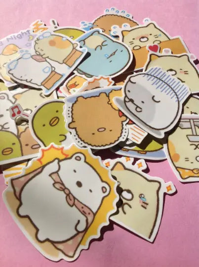 Sumikko Gurashi Sticker Flakes - 25 pieces The Crafts and Glitter Shop