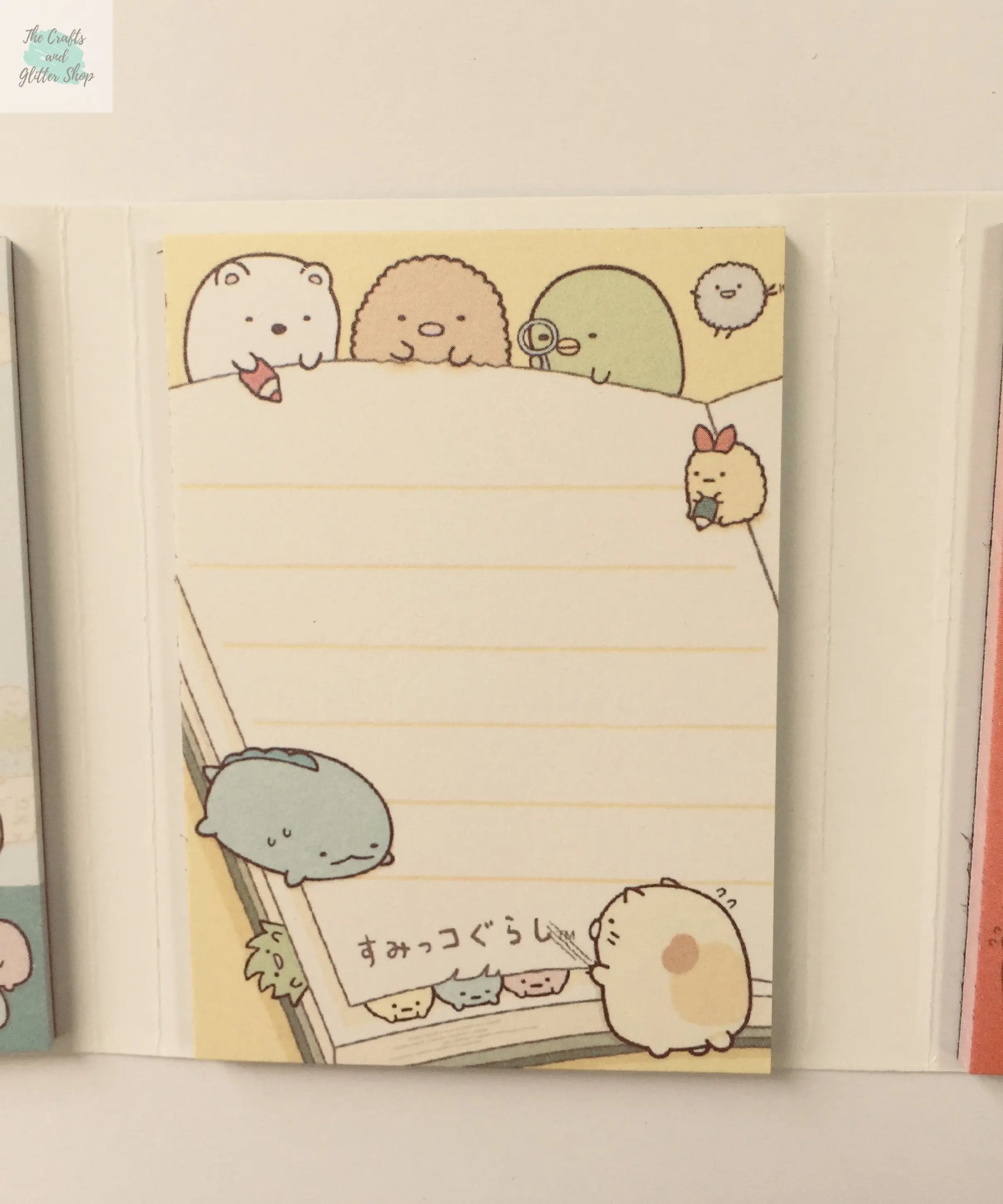Sumikko Gurashi Sticky Note Booklet - Choose from 4 designs The Crafts and Glitter Shop