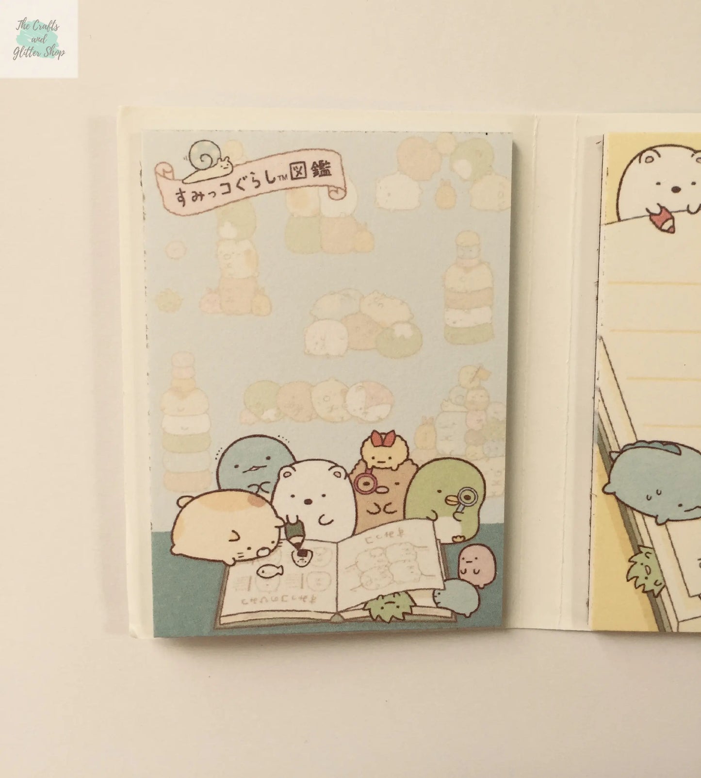 Sumikko Gurashi Sticky Note Booklet - Choose from 4 designs The Crafts and Glitter Shop