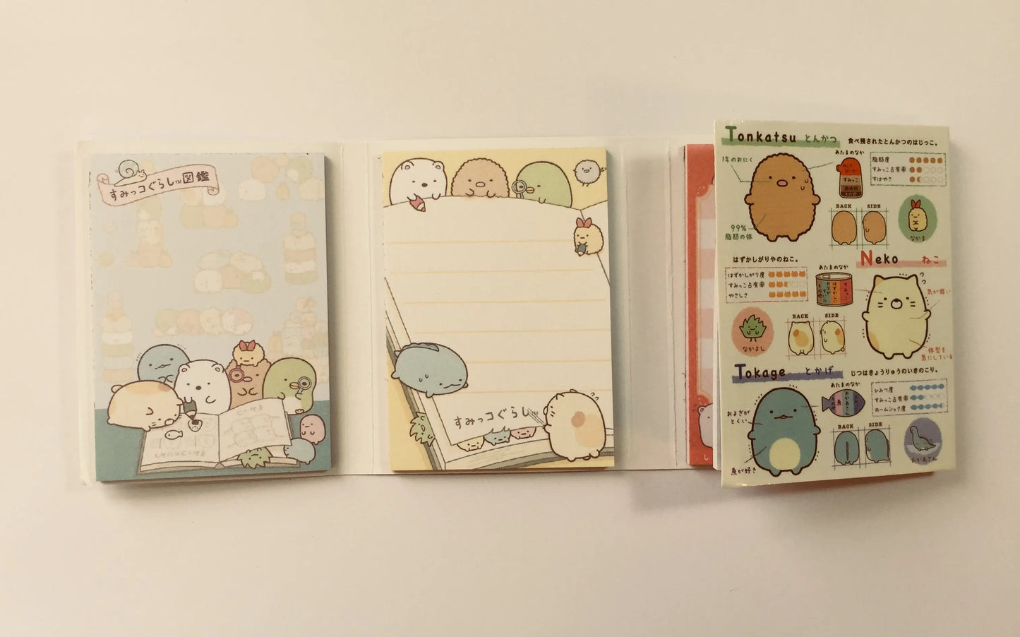 Sumikko Gurashi Sticky Note Booklet - Choose from 4 designs The Crafts and Glitter Shop