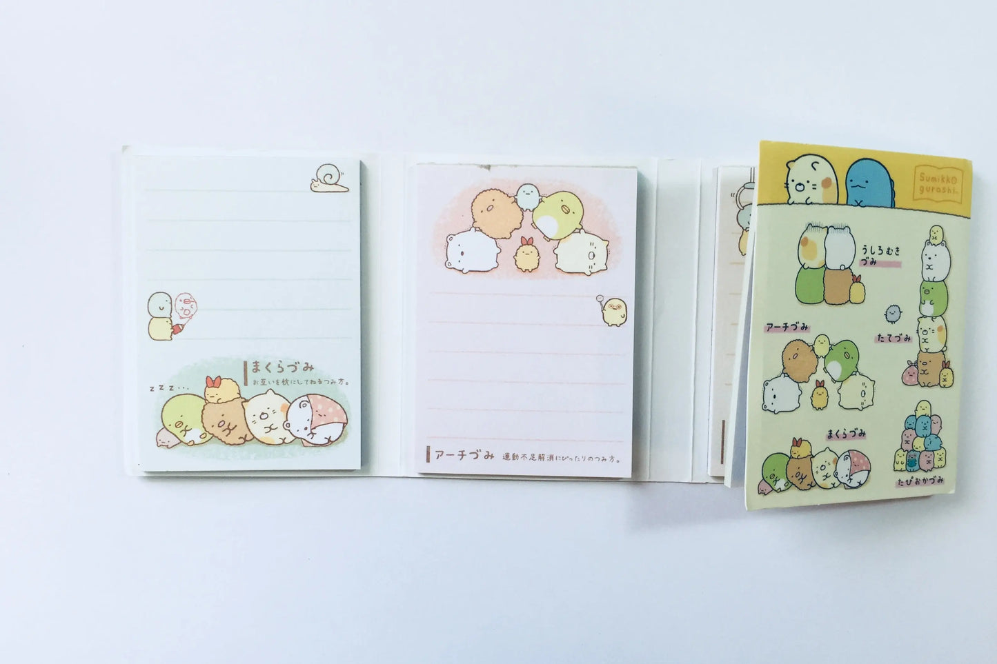 Sumikko Gurashi Sticky Note Booklet - Choose from 4 designs The Crafts and Glitter Shop