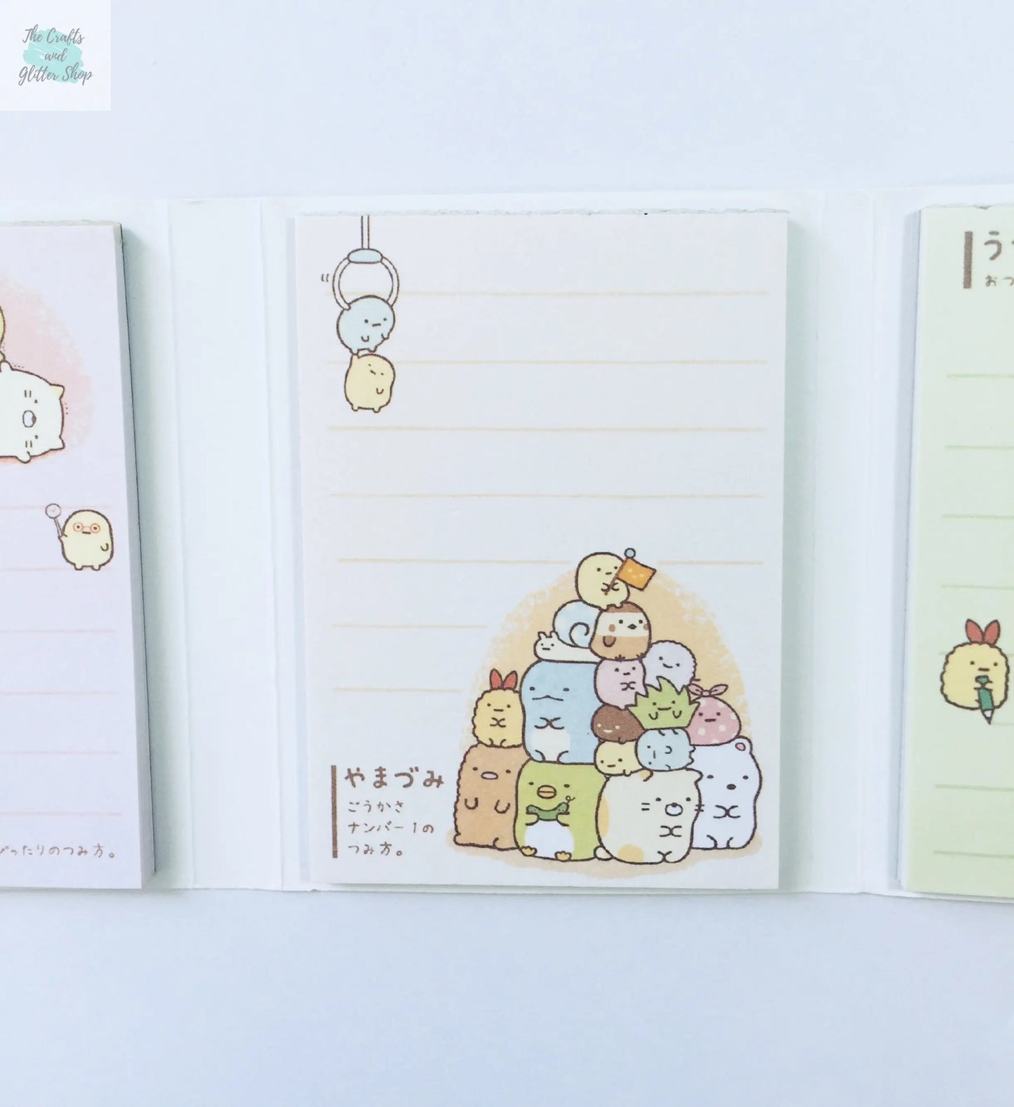 Sumikko Gurashi Sticky Note Booklet - Choose from 4 designs The Crafts and Glitter Shop