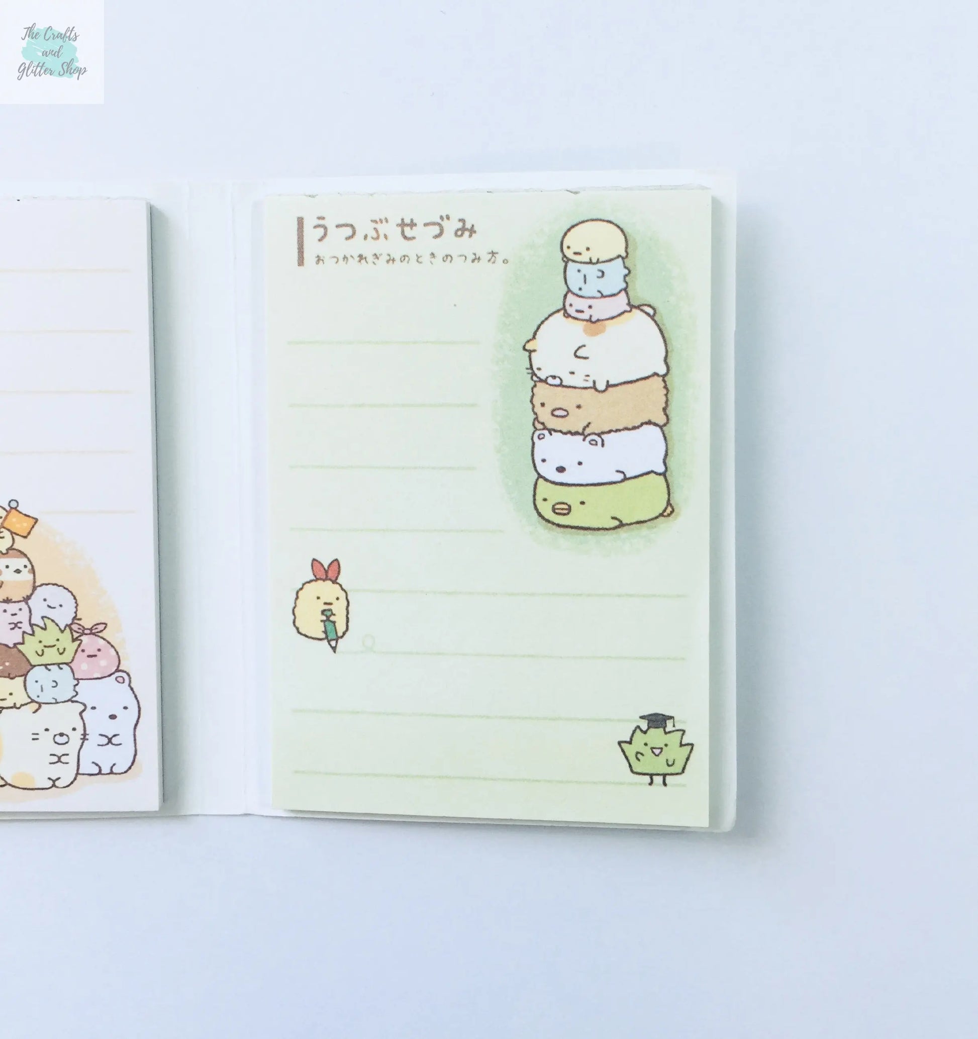 Sumikko Gurashi Sticky Note Booklet - Choose from 4 designs The Crafts and Glitter Shop