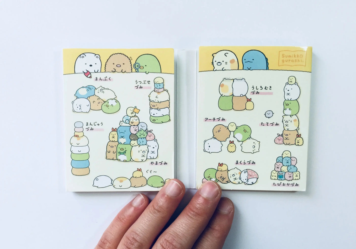 Sumikko Gurashi Sticky Note Booklet - Choose from 4 designs The Crafts and Glitter Shop
