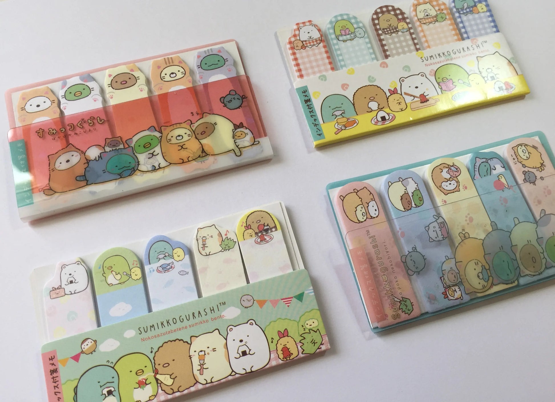 Sumikko Gurashi Sticky Note Bookmark The Crafts and Glitter Shop