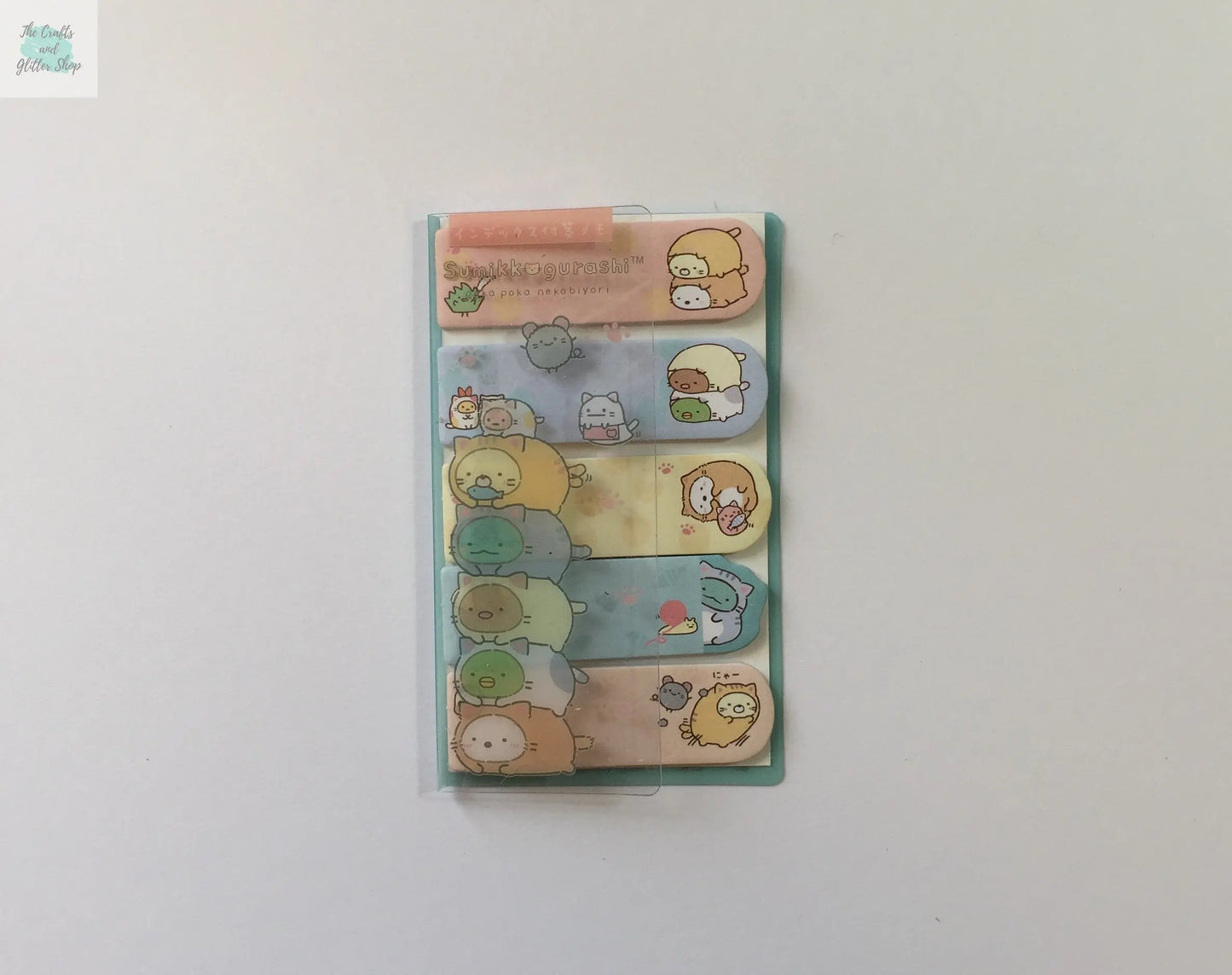 Sumikko Gurashi Sticky Note Bookmark The Crafts and Glitter Shop